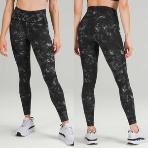Lululemon Women’s Swift Speed High-Rise Tight 28" Run in Aquila Black Multi 14